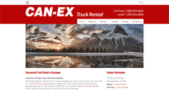 Desktop Screenshot of can-ex.com